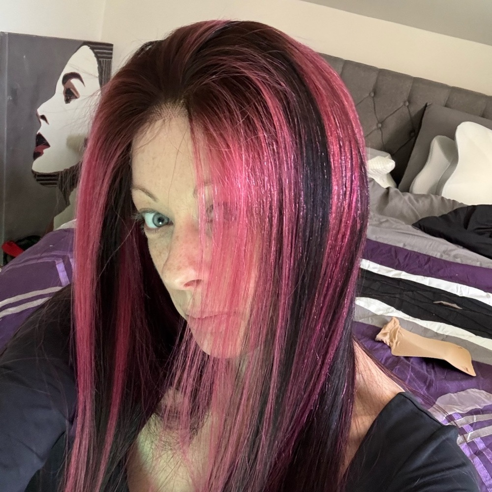 28 inch 100% human hair wig